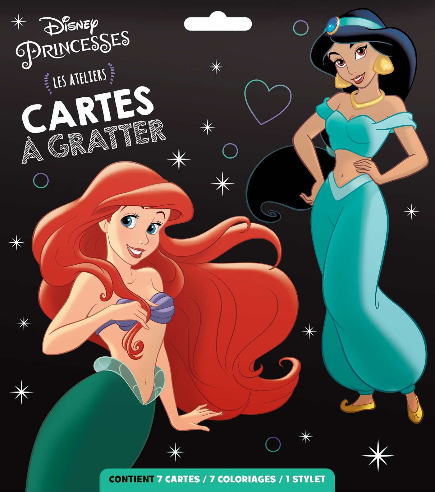 DISNEY PRINCESSES : Pochette Cartes à gratter