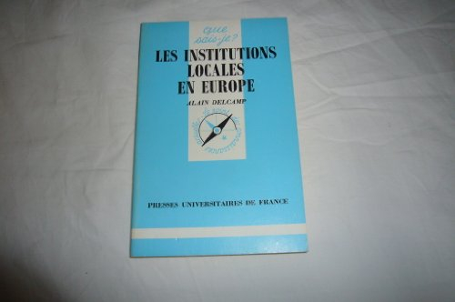 Les Institutions locales en Europe