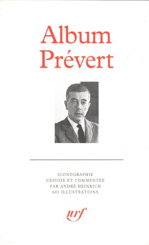 album jacques prévert