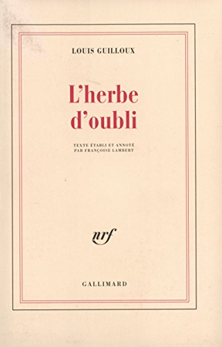 L'Herbe d'oubli
