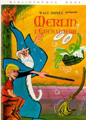 merlin l'enchanteur : collection : bibliothèque rose cartonnée