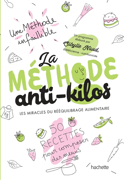 La méthode anti-kilos : les miracles du rééquilibrage alimentaire : 50 recettes pour composer des me