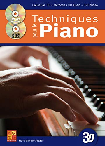 Techniques pour le piano en 3D (1 Livre + 1 CD + 1 DVD)