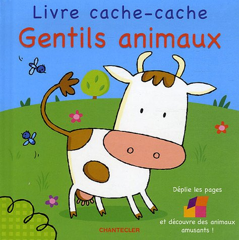 Gentils animaux : déplie les pages et découvre des animaux amusants !