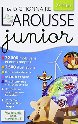 Dictionnaire Larousse junior, 7-11 ans, CE-CM
