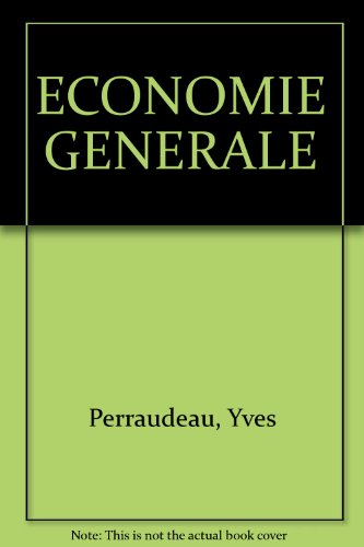 Economie générale