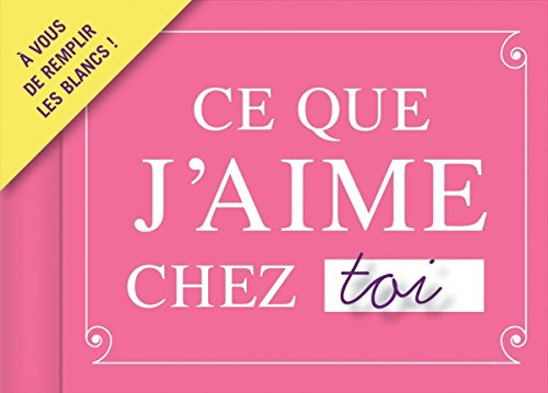 Ce que j'aime chez toi