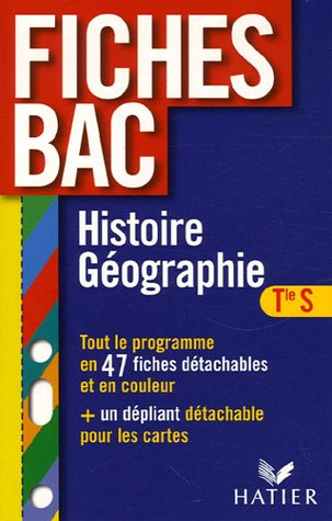 Histoire géographie, terminale S