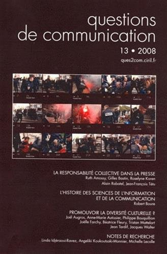 Questions de communication, n° 14. Moteurs de recherche : usages et enjeux