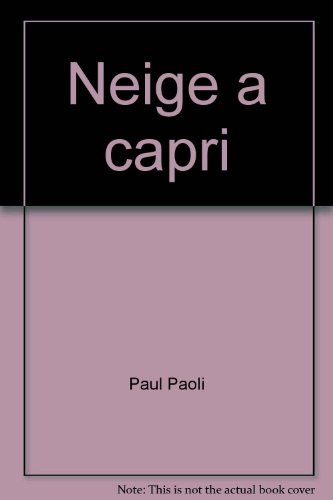 Neige à Capri