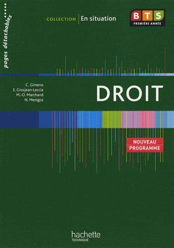 Droit, BTS 1re année