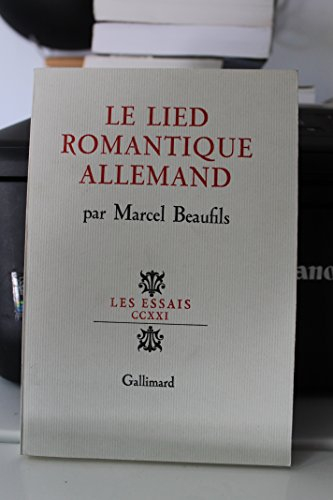 Le Lied romantique allemand