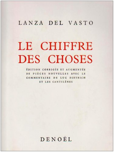 chiffre des choses