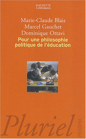 Pour une philosophie politique de l'éducation : six questions d'aujourd'hui