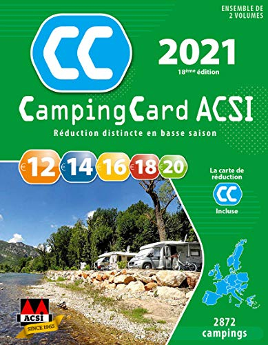 Camping Card Europe ACSI 2021 - 2 volumes (Français)