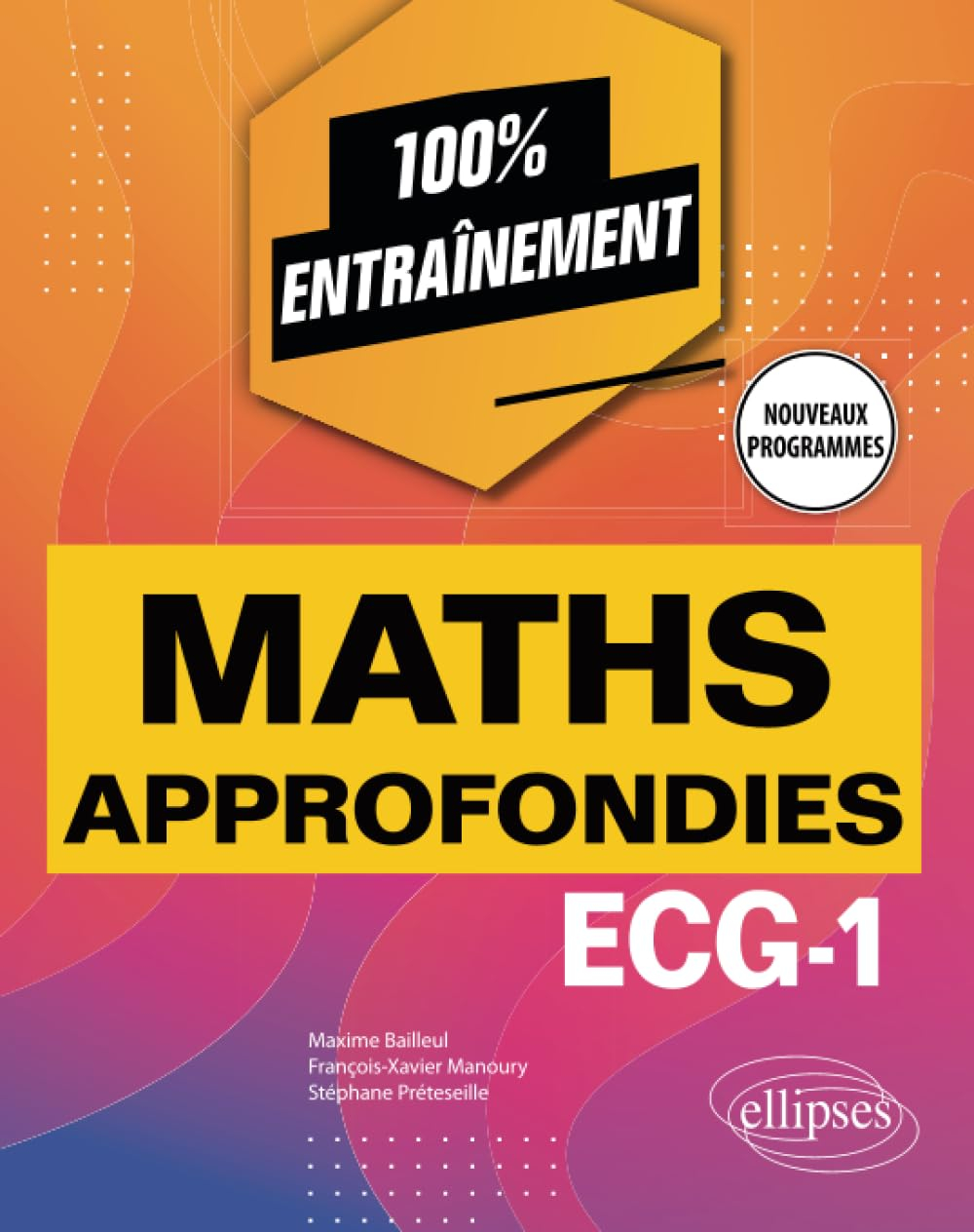 Maths approfondies : ECG-1 : nouveaux programmes