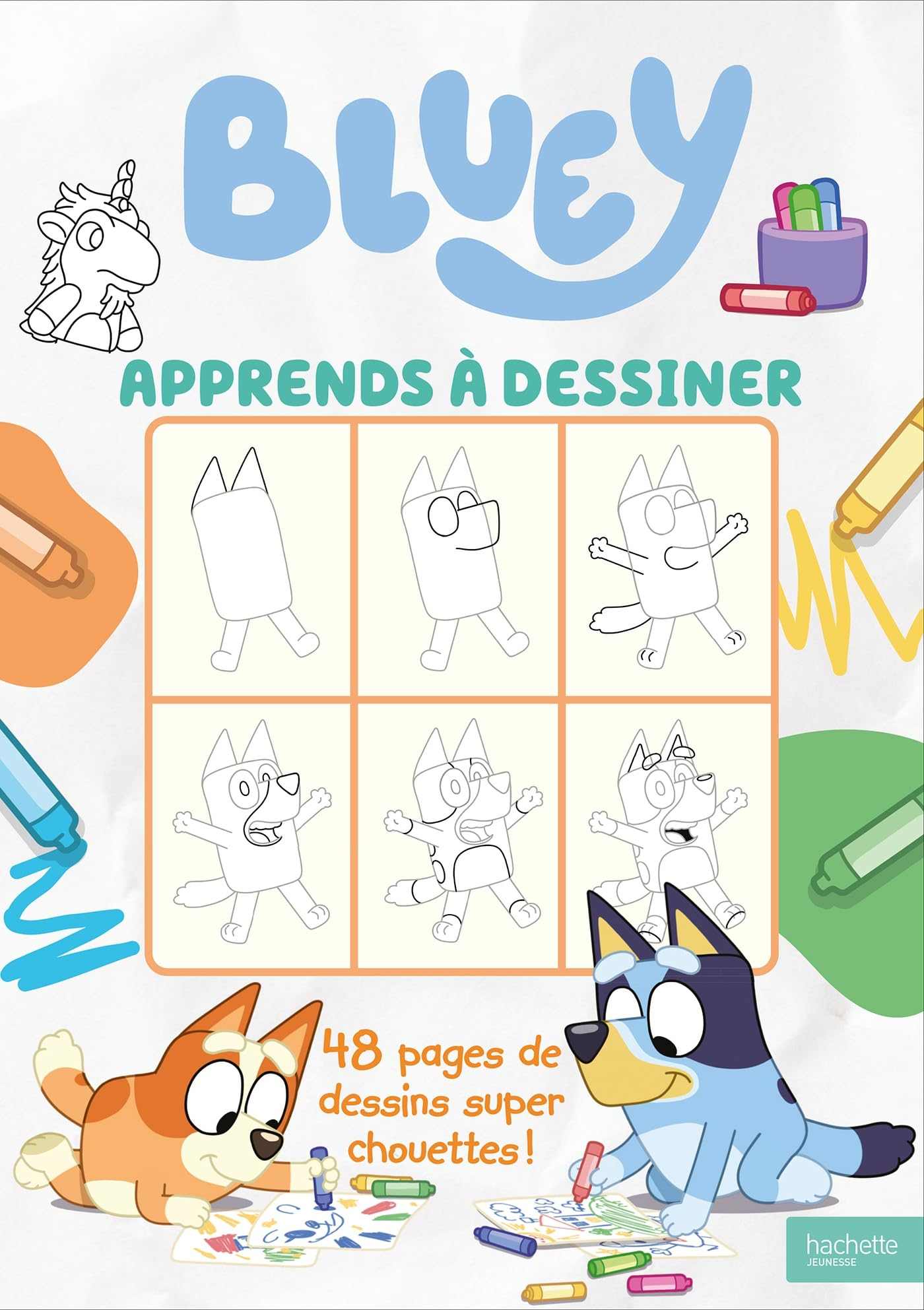 Bluey : Apprends à dessiner : Je dessine