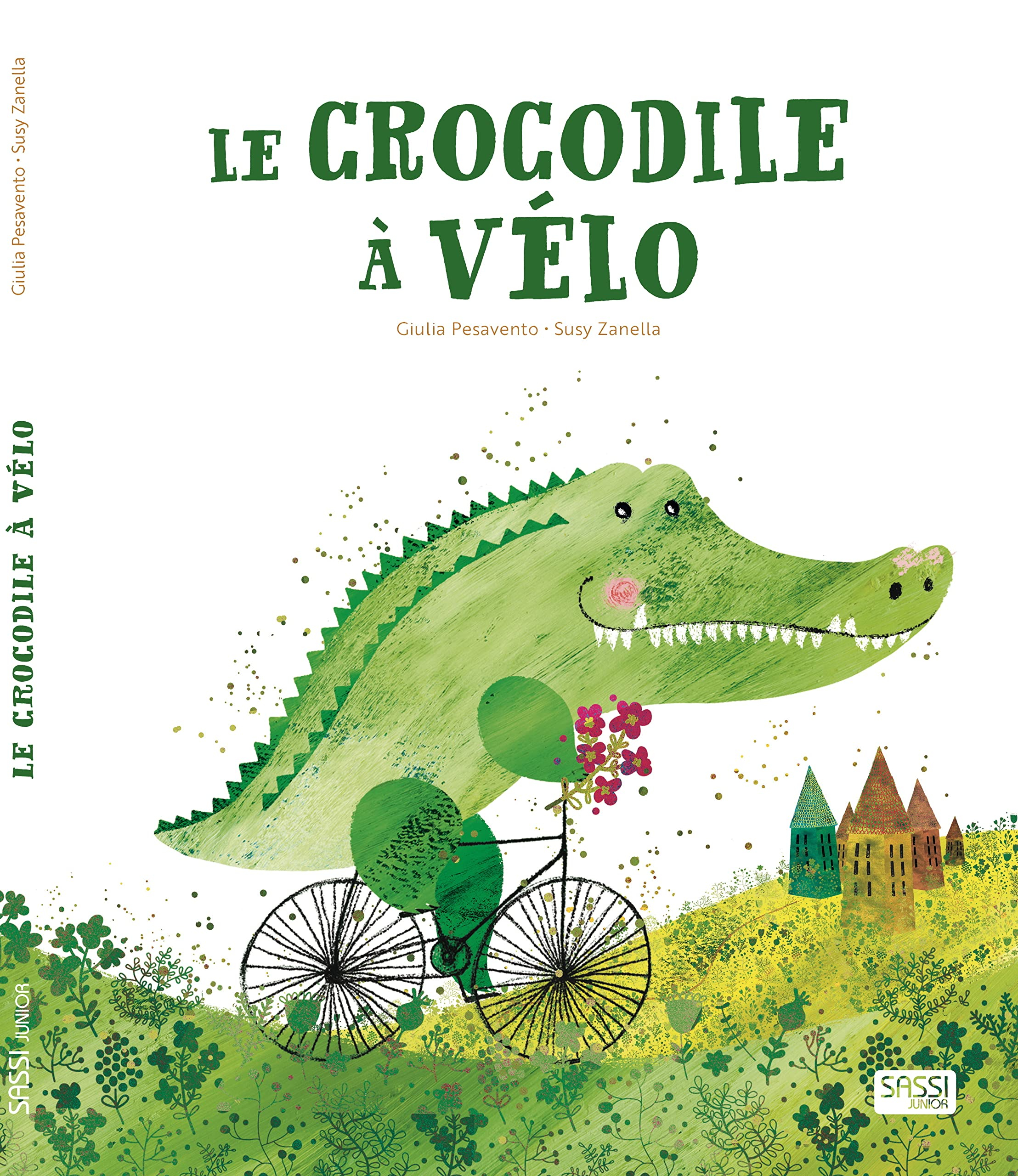 Le crocodile à vélo