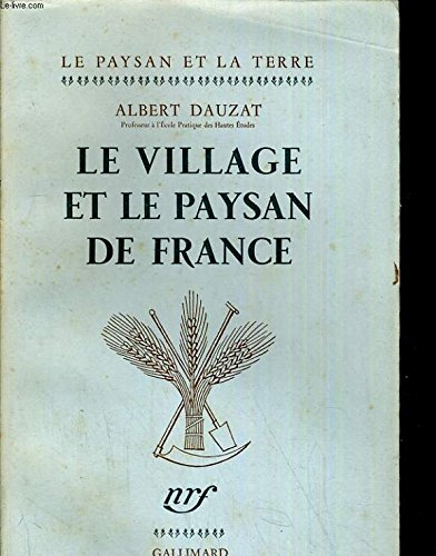 le village et le paysan de france
