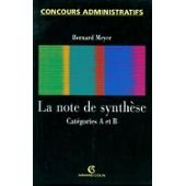 La note de synthèse