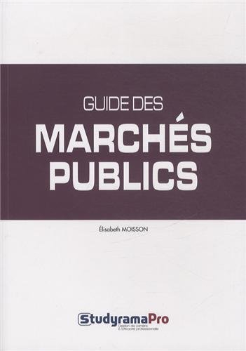 Guide des marchés publics