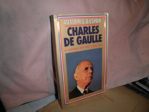 Mémoires d'espoir
