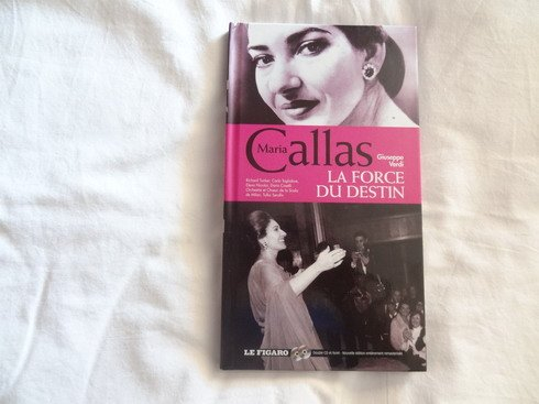 maria callas la force du destin 2 cd avec livret intérieur 48 pages.