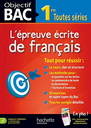L'épreuve écrite de français 1re : toutes séries