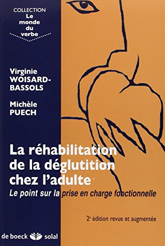 La réhabilitation de la déglutition chez l'adulte : le point sur la prise en charge fonctionnelle