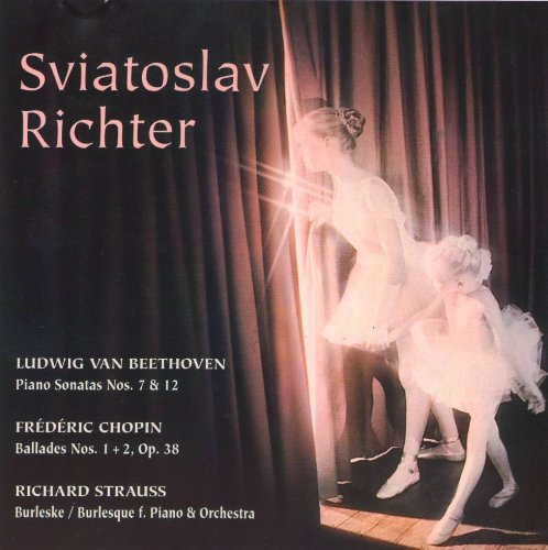 sviatoslav richter. beethoven . piano sonatas nr.7 ,12. chopin ballades. strauss burleske.