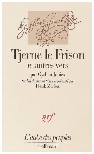 Tjerne le Frison : et autres vers