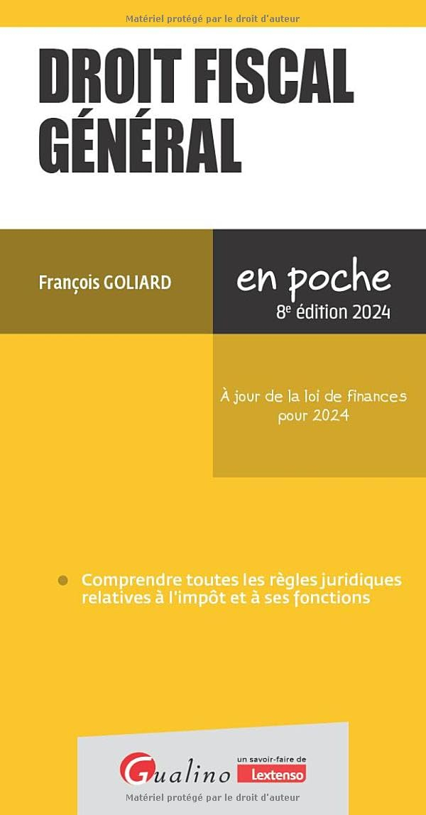 Droit fiscal général 2024