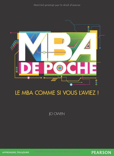 MBA de poche : le MBA comme si vous l'aviez !