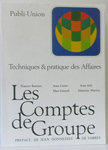 Les Comptes de groupe
