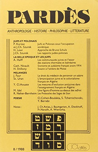 pardes numéro 8 : juifs et polonais