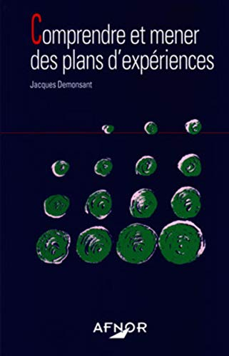 Comprendre et mener des plans d'expériences