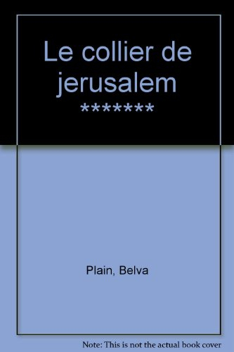 Le collier de jerusalem