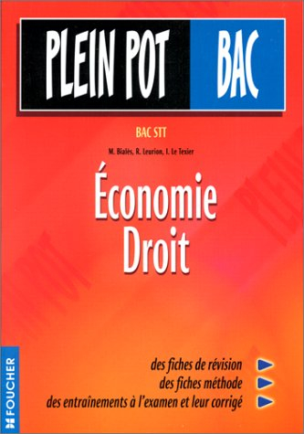 Économie, droit, bac stt