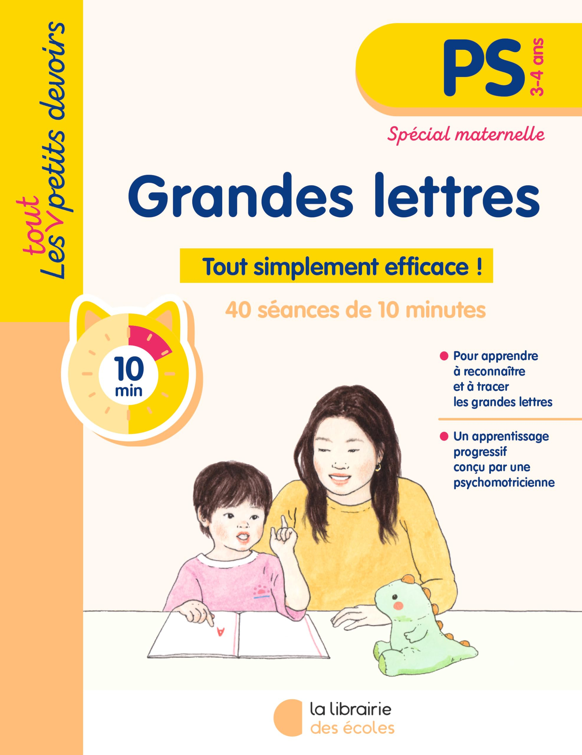 Grandes lettres, PS, 3-4 ans : tout simplement efficace !