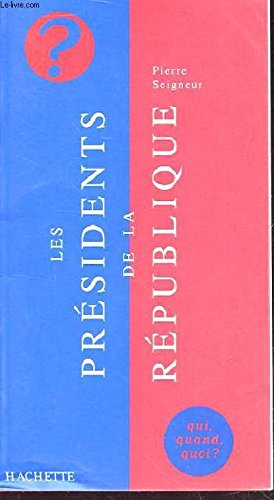 Les présidents de la République
