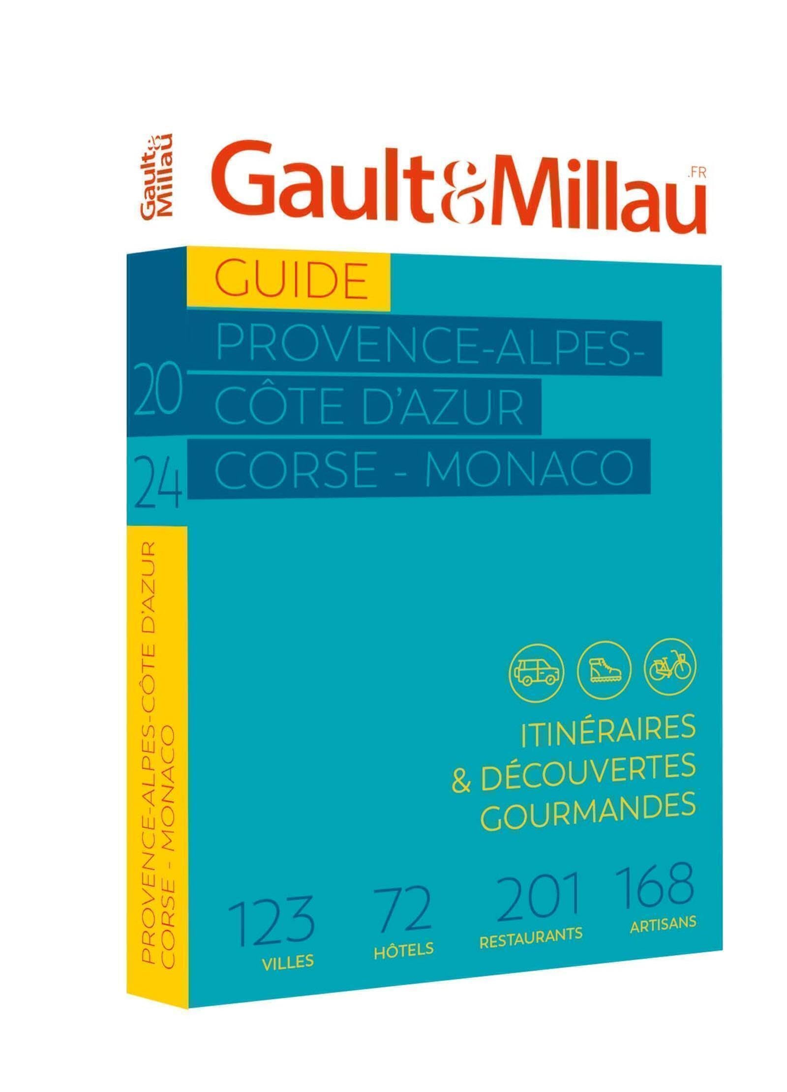 Guide Provence-Alpes-Côte d'Azur, Corse, Monaco : itinéraires & découvertes gourmandes : 157 villes,