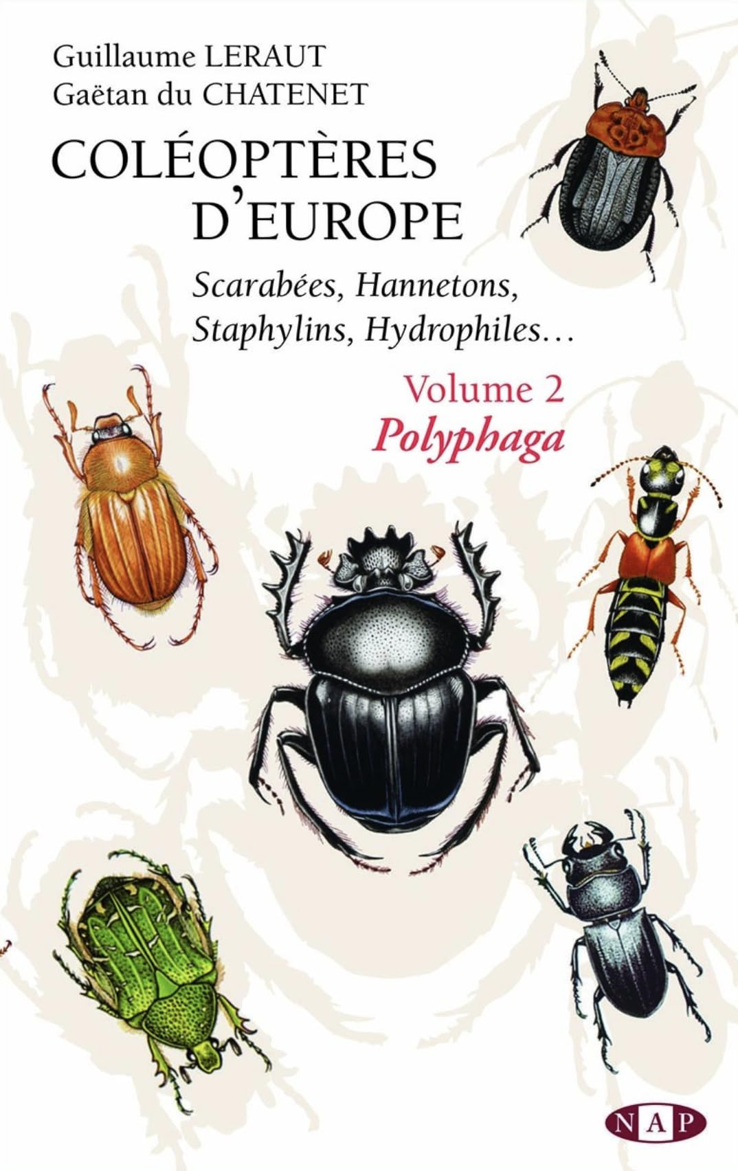 Coléoptères d'Europe. Vol. 2. Polyphaga : scarabées, hannetons, stephylins, hydrophiles...
