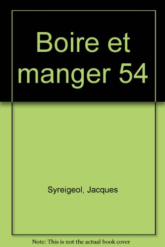 Boire et manger