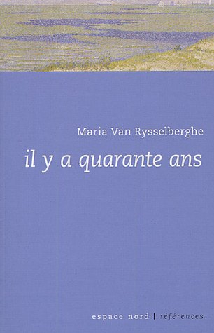 Il y a quarante ans. Galerie privée. Strophes pour un rossignol