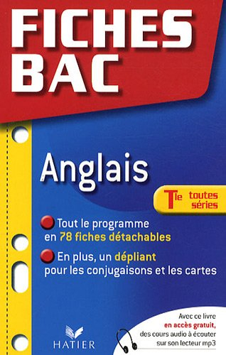 Anglais, Tle toutes séries