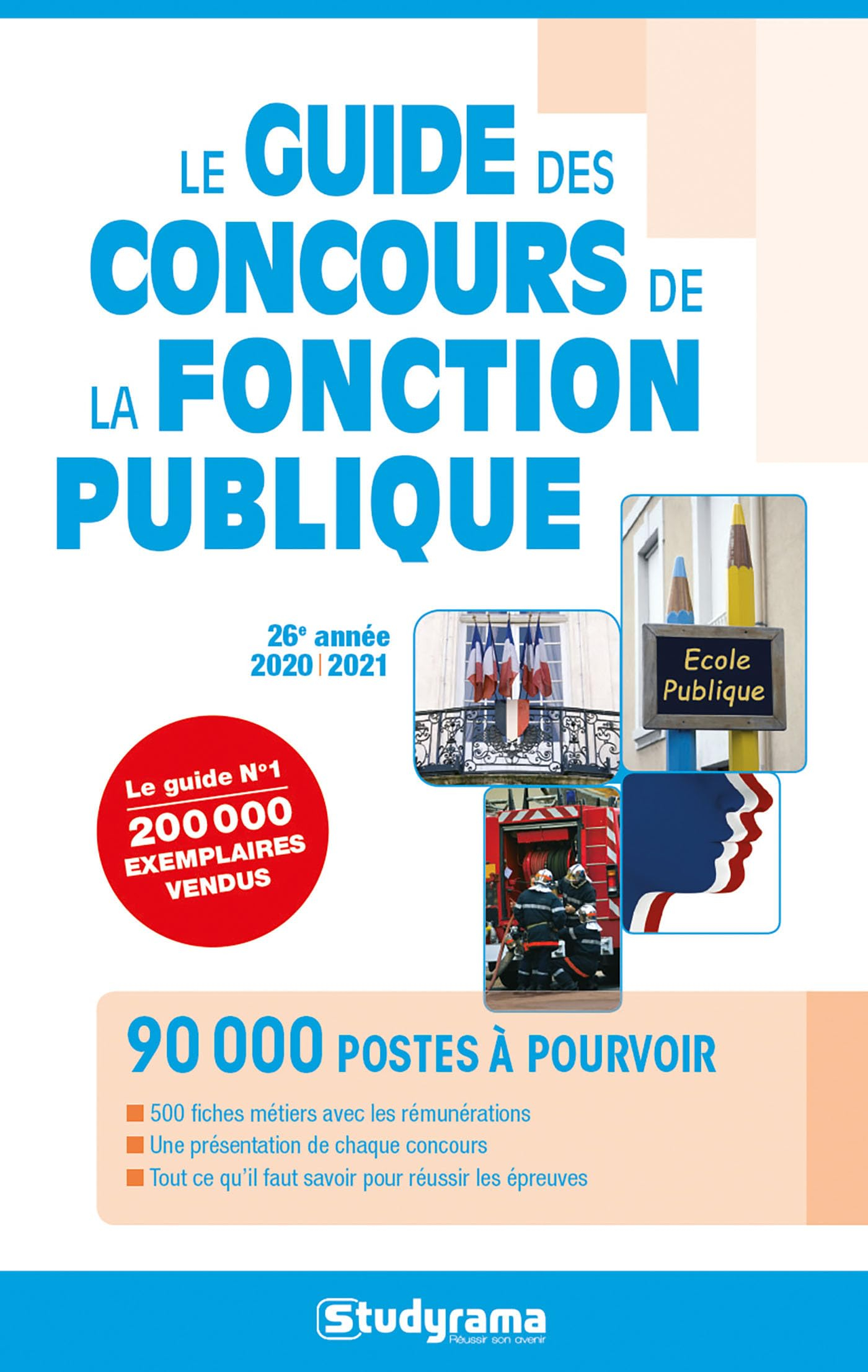 Le guide des concours de la fonction publique : 2019-2020