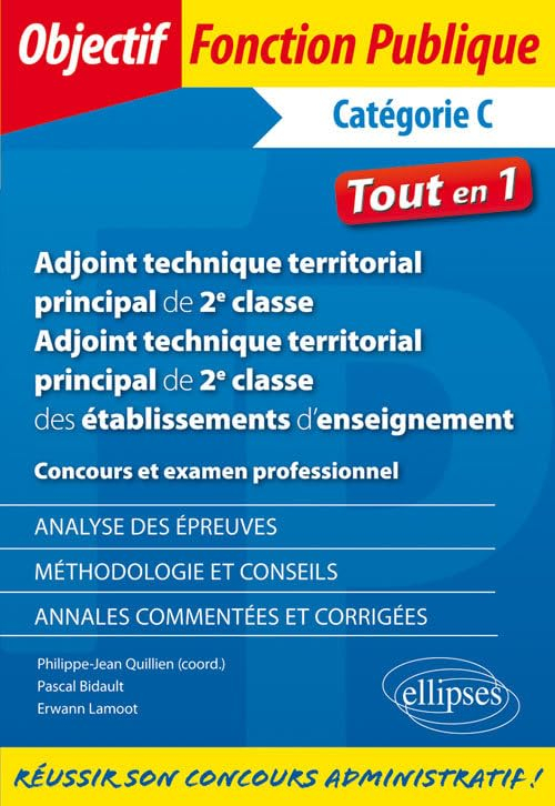 Adjoint technique territorial principal de 2e classe, adjoint technique territorial principal de 2e 