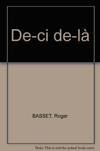 De-ci, de-là : contes et nouvelles