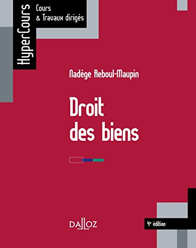 Droit des biens : 2012