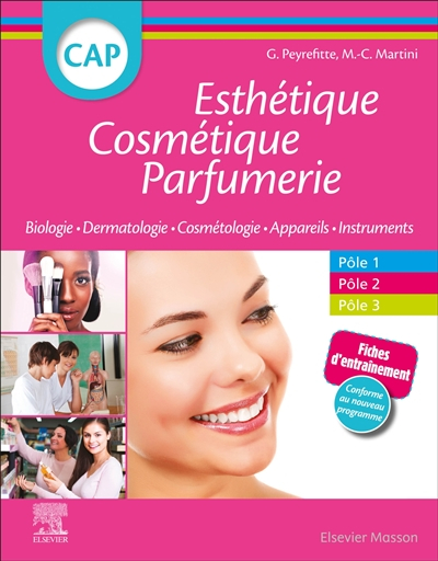 CAP esthétique, cosmétique, parfumerie : biologie, dermatologie, cosmétologie, appareils, instrument